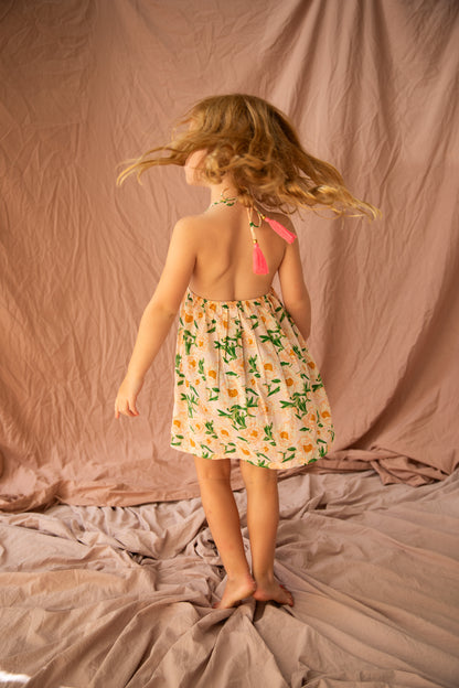 EVIE DRESS - SOIREE BOUQUET STRAWBERRY SUNDAE