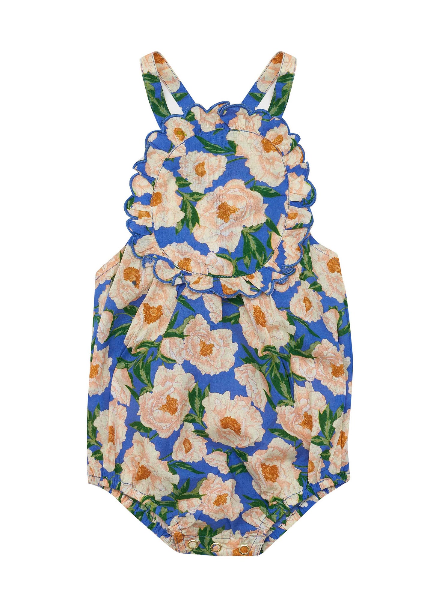 FREYA ROMPER - SOIREE BOUQUET BONDI BLUE
