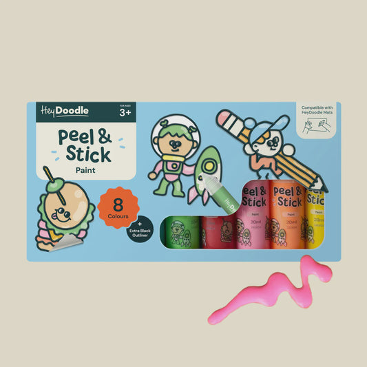 PEEL & STICK SOLID PAINT  - EASY PEEL
