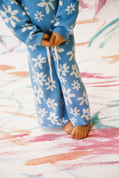 ORAGNIC WILD FLOWER KNIT PANT