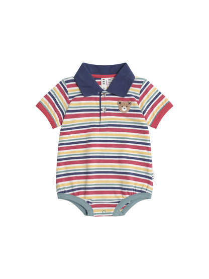 PREPPY POLO ROMPER