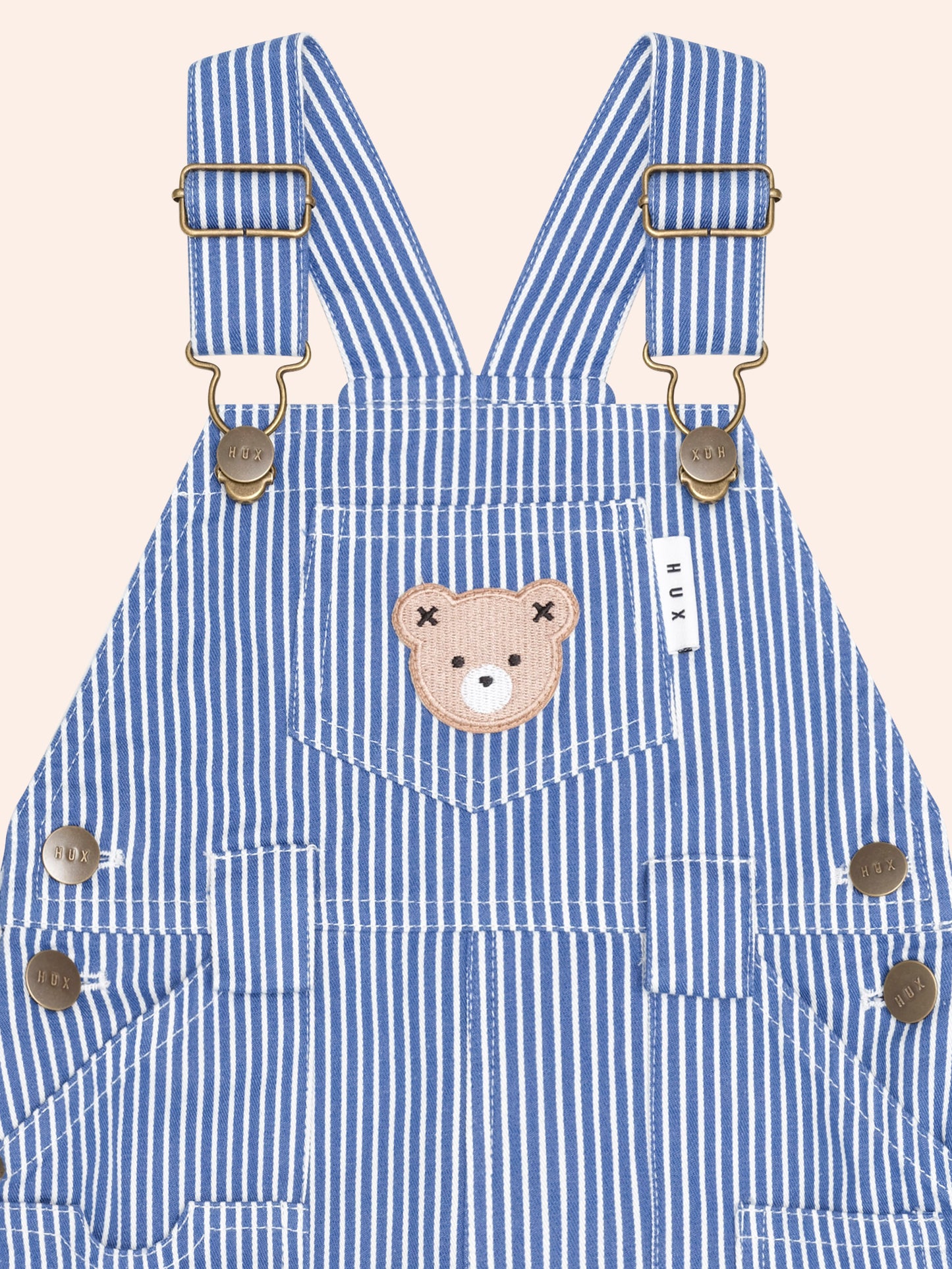 CARPENTER SHORTALL - COBALT STRIPE