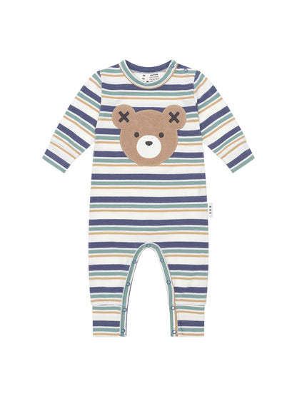 MULTI STRIPE HUX ROMPER