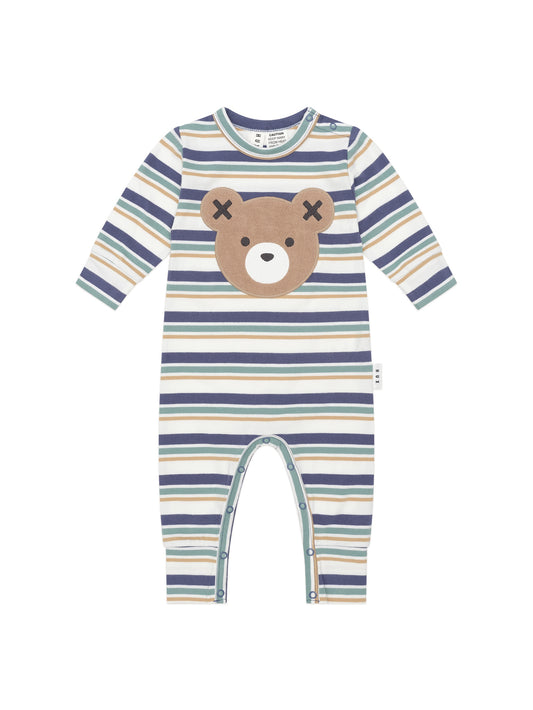 MULTI STRIPE HUX ROMPER
