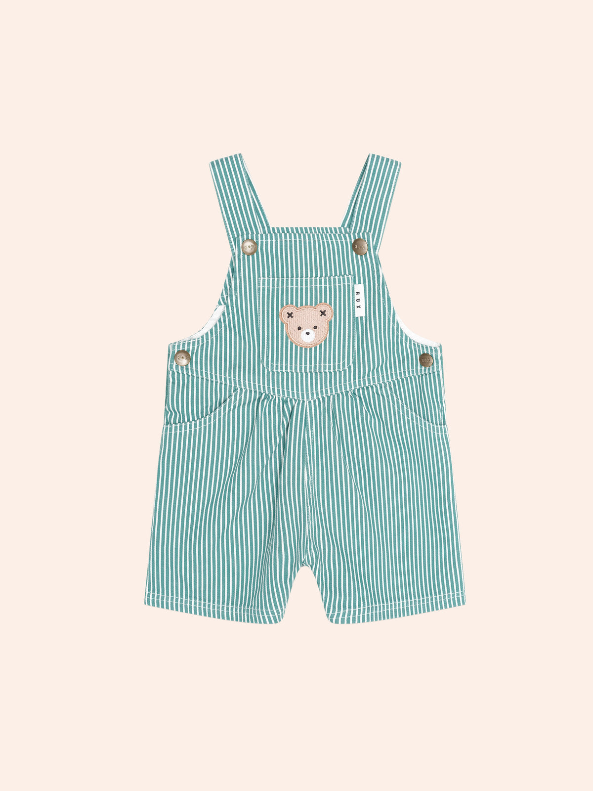 MISTLETOE STRIPE SHORTALL