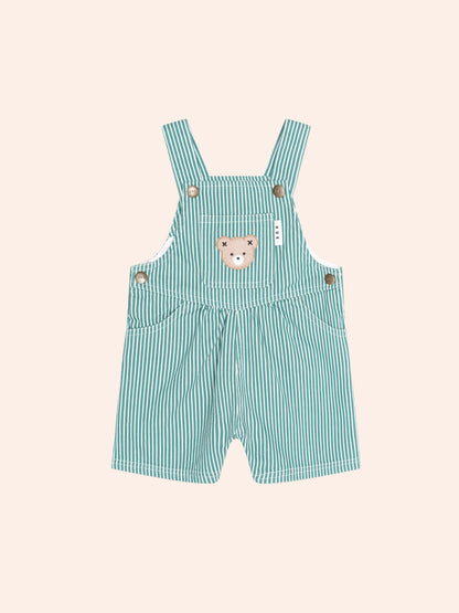 MISTLETOE STRIPE SHORTALL