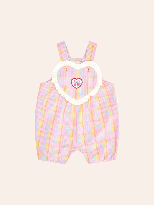 SEASIDE RAINBOW STRIPE SHORTALL