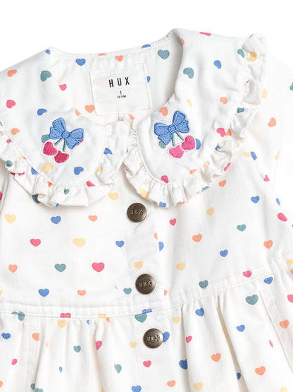 I HEART CAKE DRESS - MULTI
