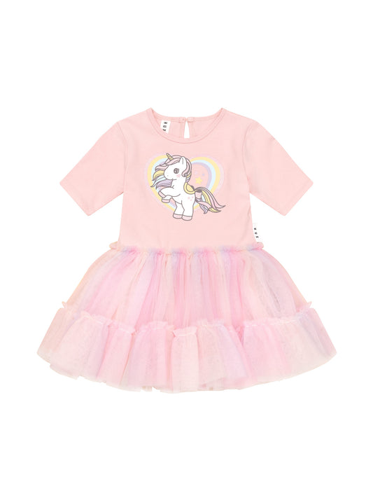 RAINBOW UNICORN BALLET DRESS - CANDY