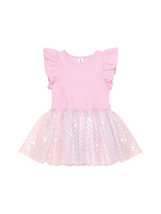 MERMAID FRILL BALLET DRESS - LILAC MIST