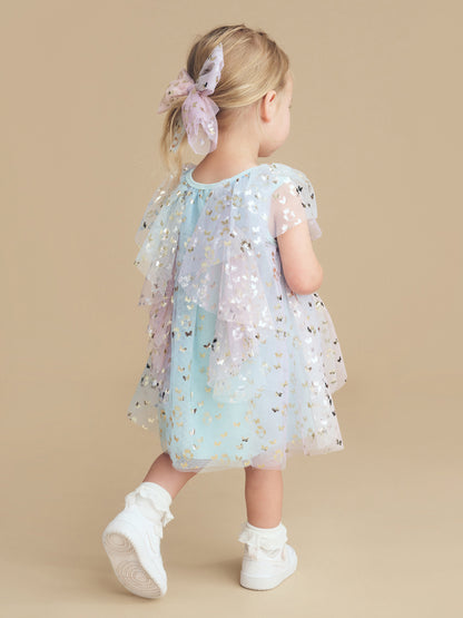 BUTTERFLY UNICORN WING DRESS - MULTI