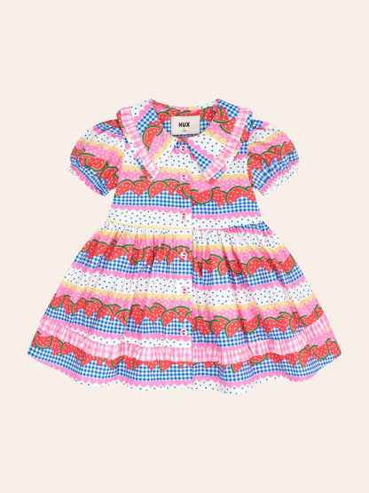 WATERMELON SUGAR COLLAR DRESS