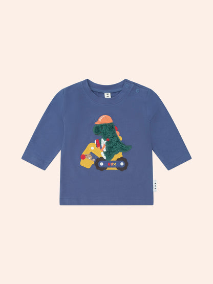 TRADIE DINO TOP - VINTAGE BLUE
