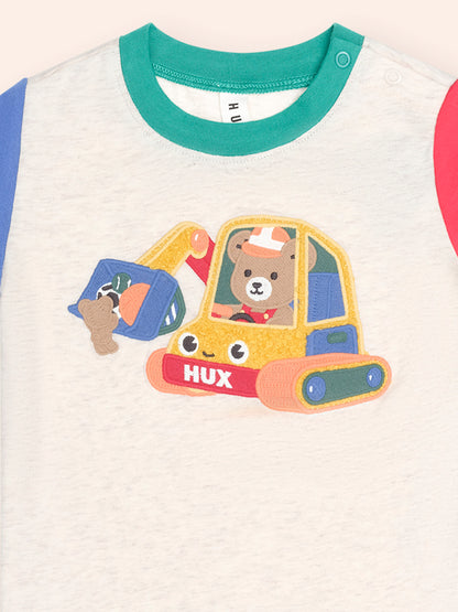 EXCAVATOR HUX SPLICED TEE - MULTI