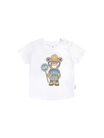 ROADWORKS HUX T-SHIRT - WHITE