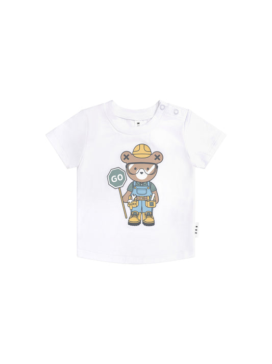 ROADWORKS HUX T-SHIRT - WHITE