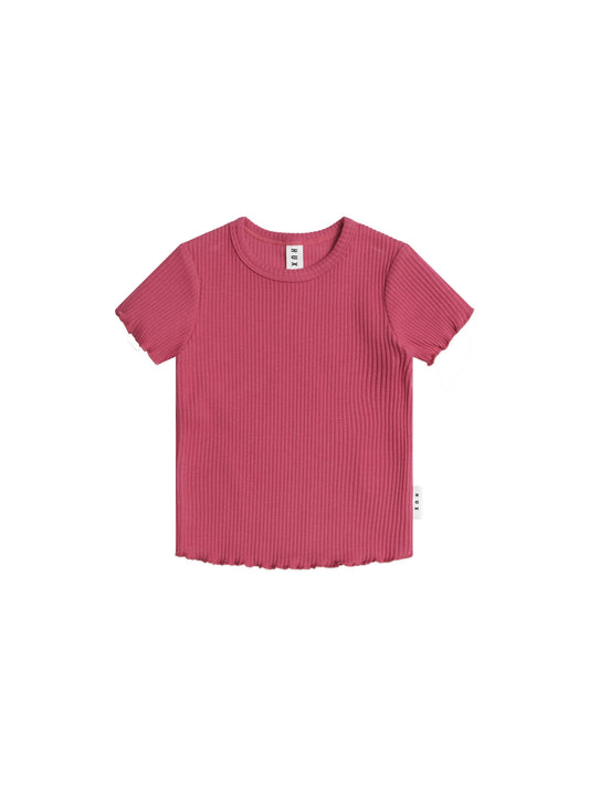 CHERRY RIB TEE