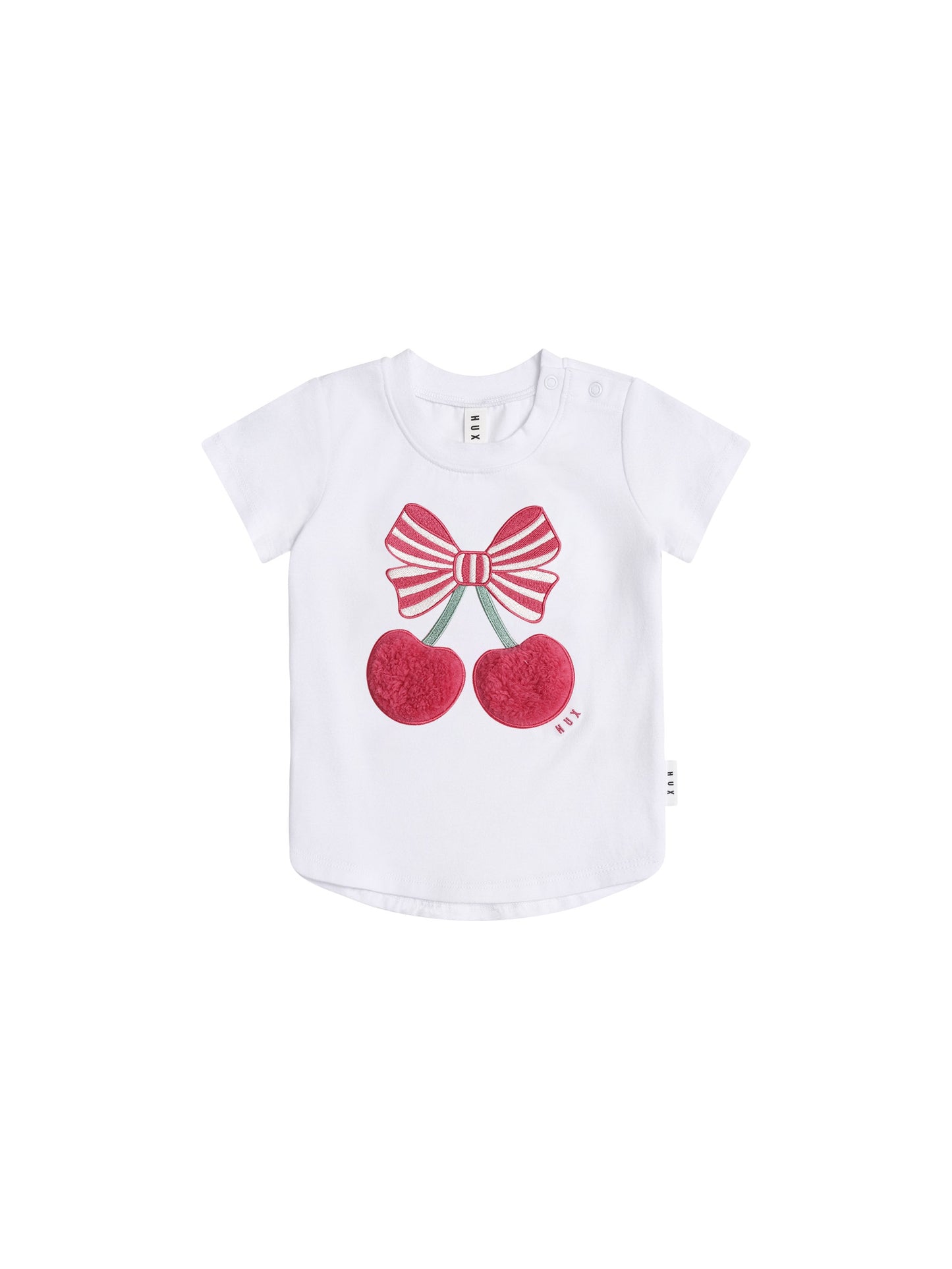 CHERRY PIE TEE- WHITE