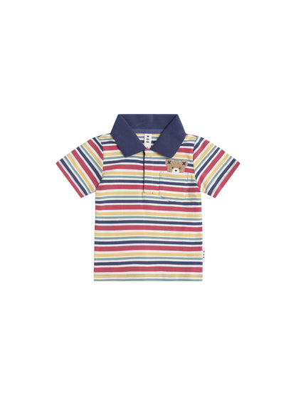 POLO TEE VINTAGE STRIPE
