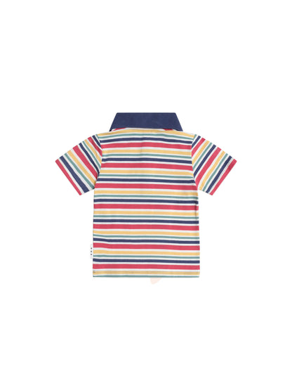 POLO TEE VINTAGE STRIPE