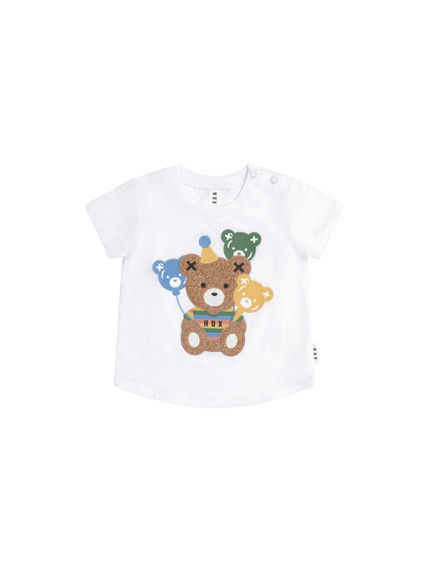 PARTY HUX T-SHIRT  - WHITE