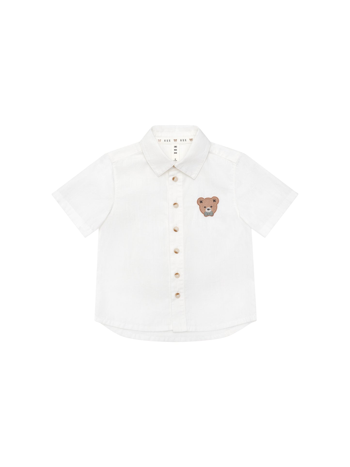 HUXBEAR SIGNATURE SHIRT - WHITE