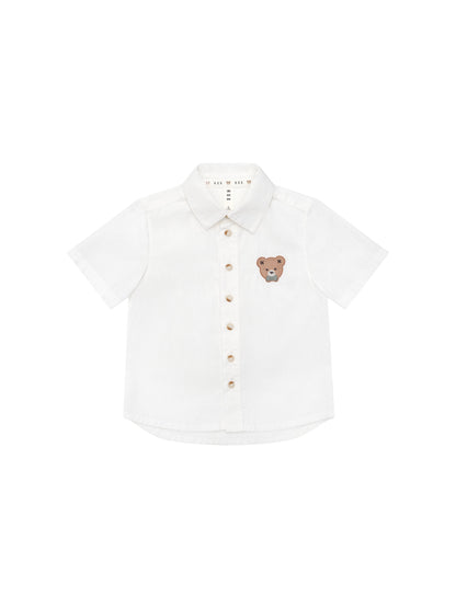 HUXBEAR SIGNATURE SHIRT - WHITE