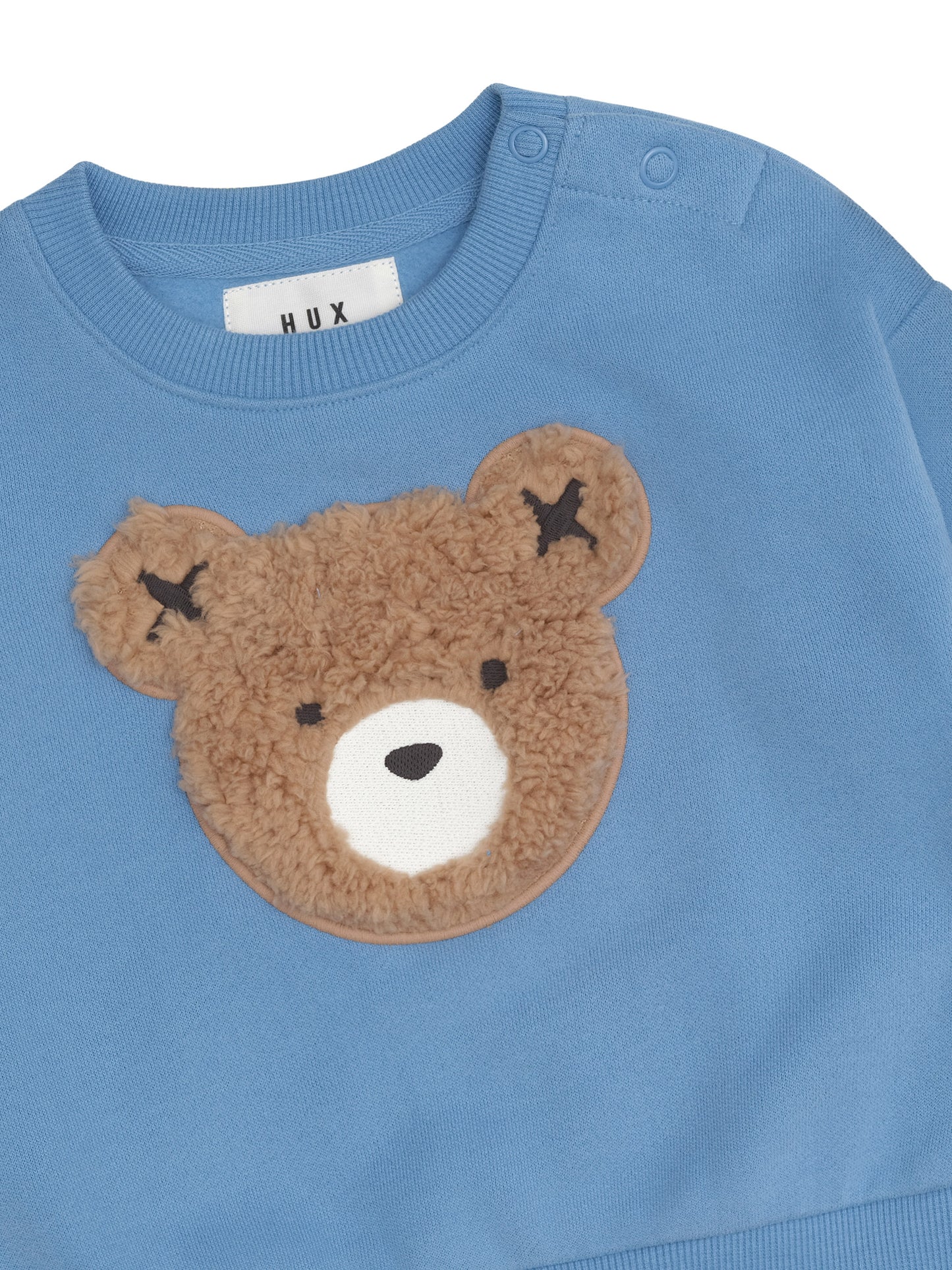 FURRY HUX SWEATSHIRT - BRIGHT BLUE