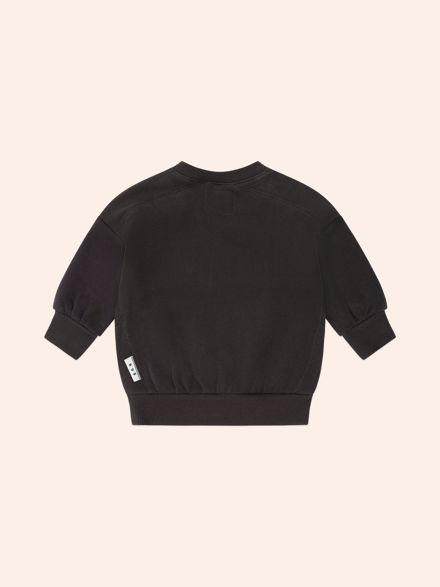 MOTORSPORT HUX PANEL SWEATSHIRT - SOFT BLACK