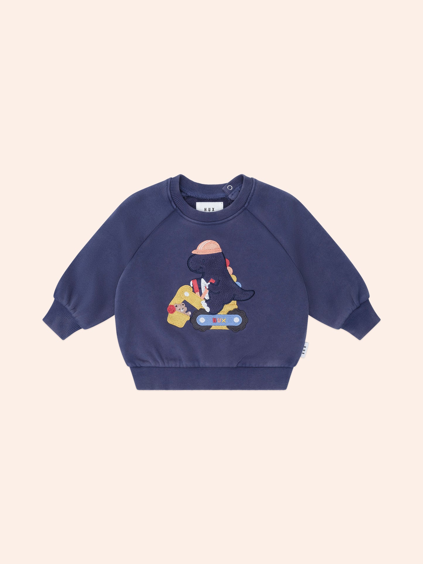 TRADIE DINO SWEATSHIRT - WASHED NAVY