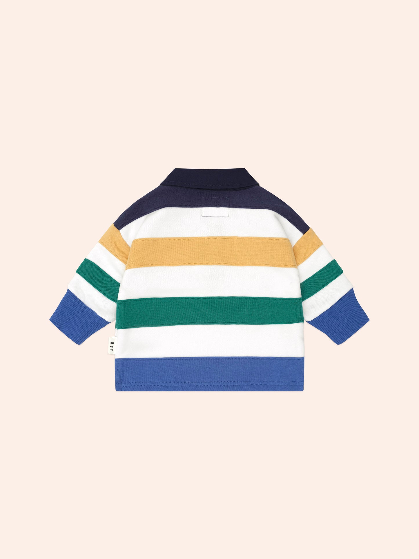 COLOUR BLOCK PANELLED RUGBY - MULTI