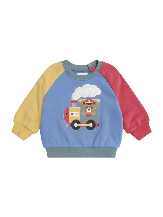 CHOO CHOO HUXBEAR SWEATSHIRT - MULTI