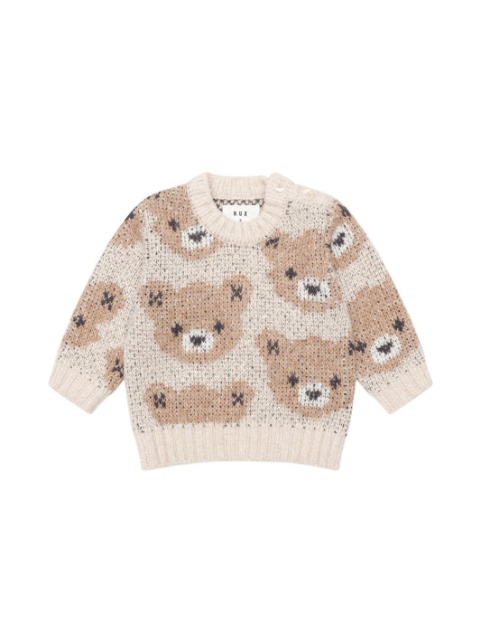 HUXBEAR KNIT JUMPER - ECRU