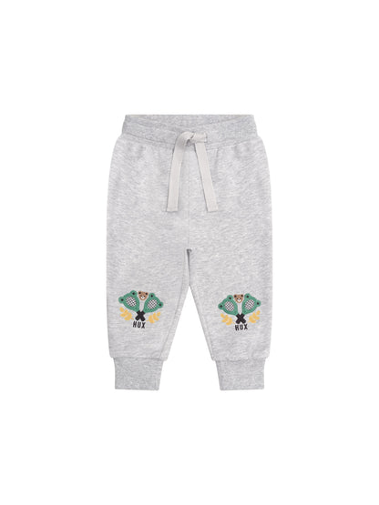 TENNIS HUX TRACK PANT - GREY MARLE