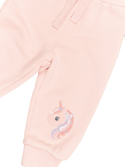 MYSTIC UNICORN RETRO TRACK PANT - WASHED ROSEBUD