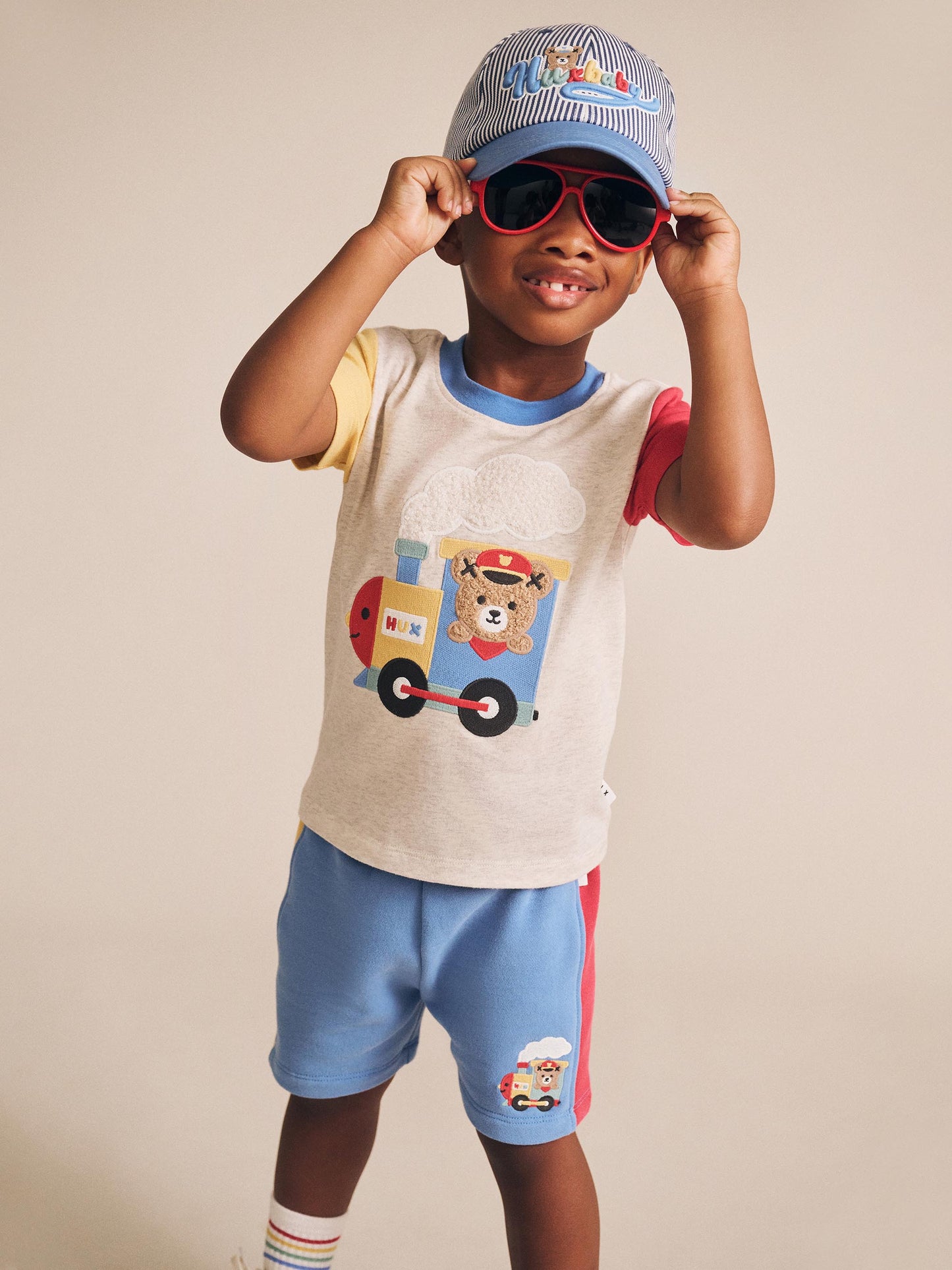 CHOO CHOO HUXBEAR SHORTS - MULTI