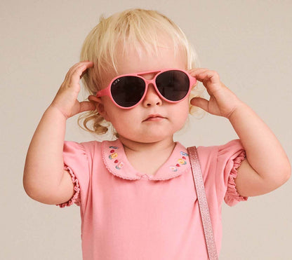 RASPBERRY AVIATOR SUNNIES