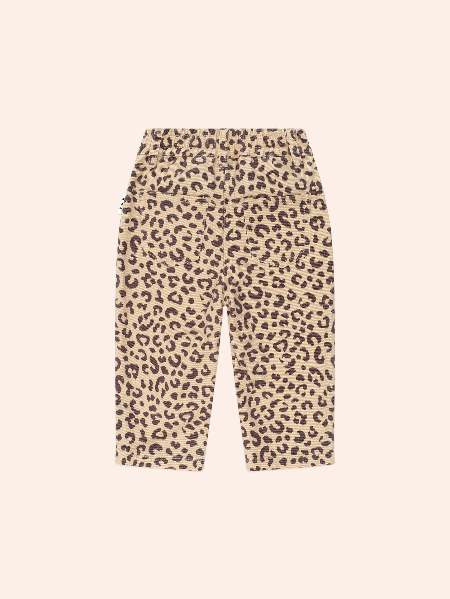 LEOPARD PRINT DENIM JEANS - ANIMAL