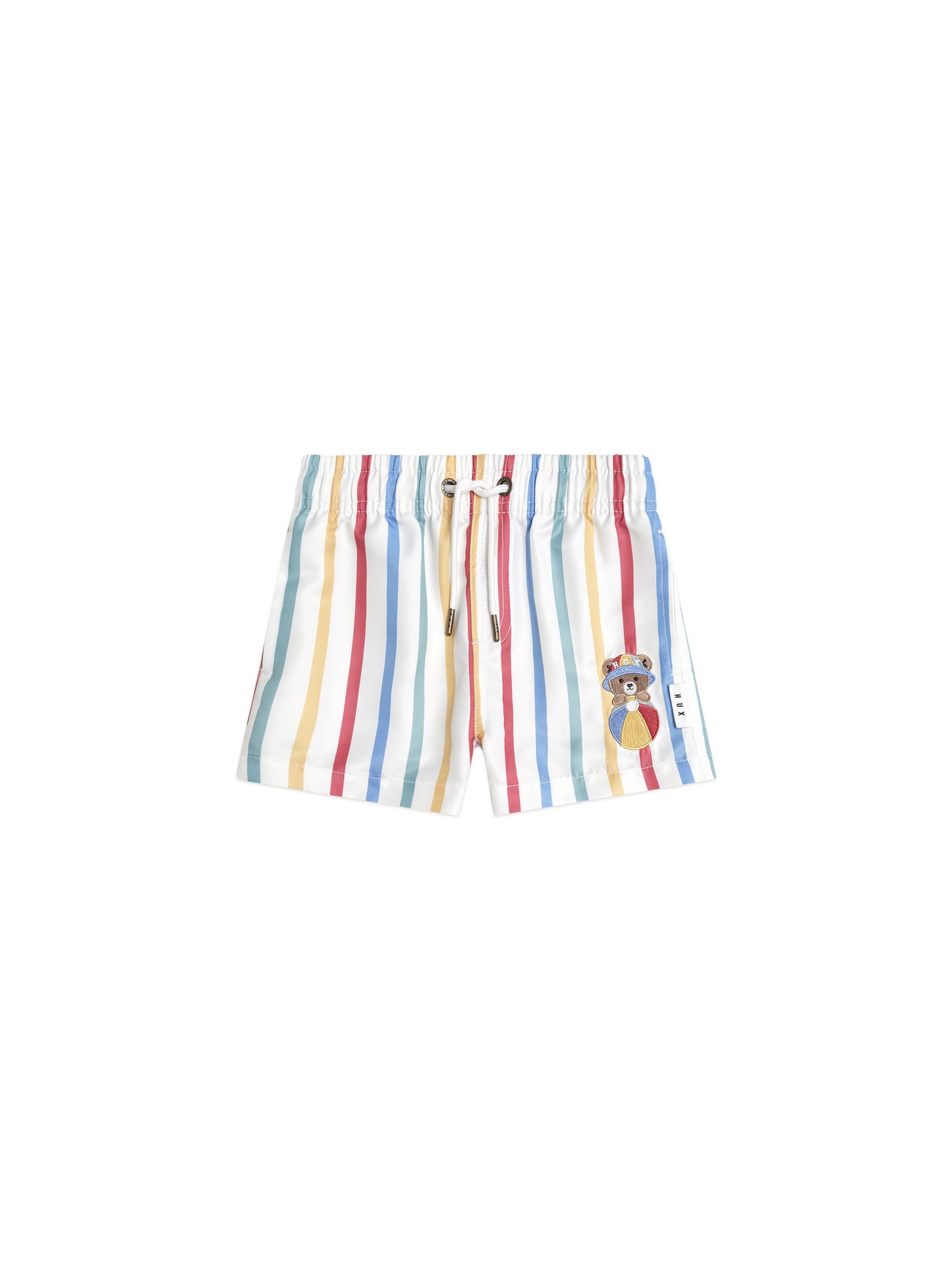 HUXBEAR STRIPEY SWIM SHORTS - MULTI