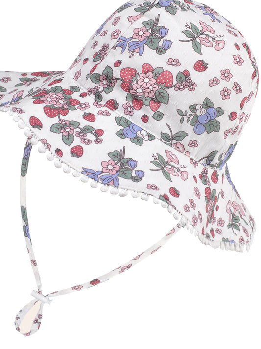 STRAWBERRY GARDEN SUNHAT - CREAM