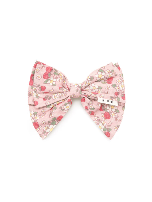 VINTAGE STRAWBERRY HAIR BOW - BUSH