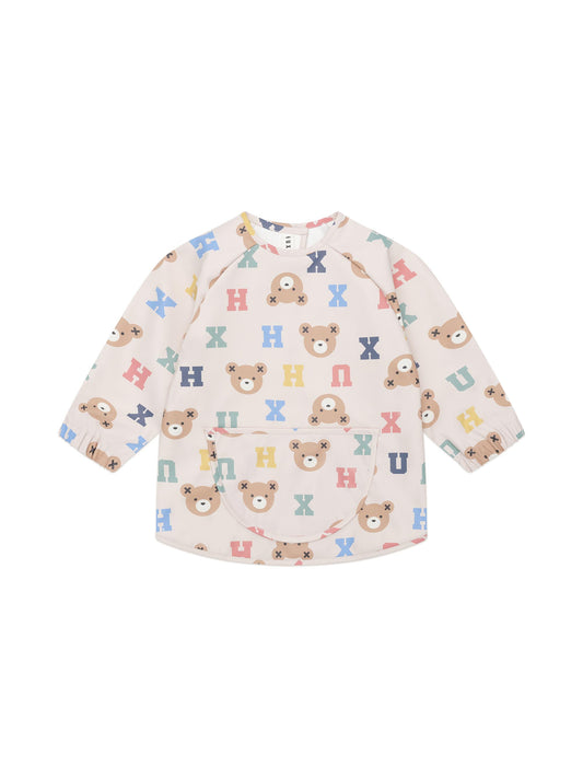HUX ALPHABET MESSY SMOCK - MULTI