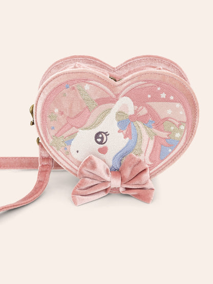 MAGICAL UNICORN HEART HANDBAG