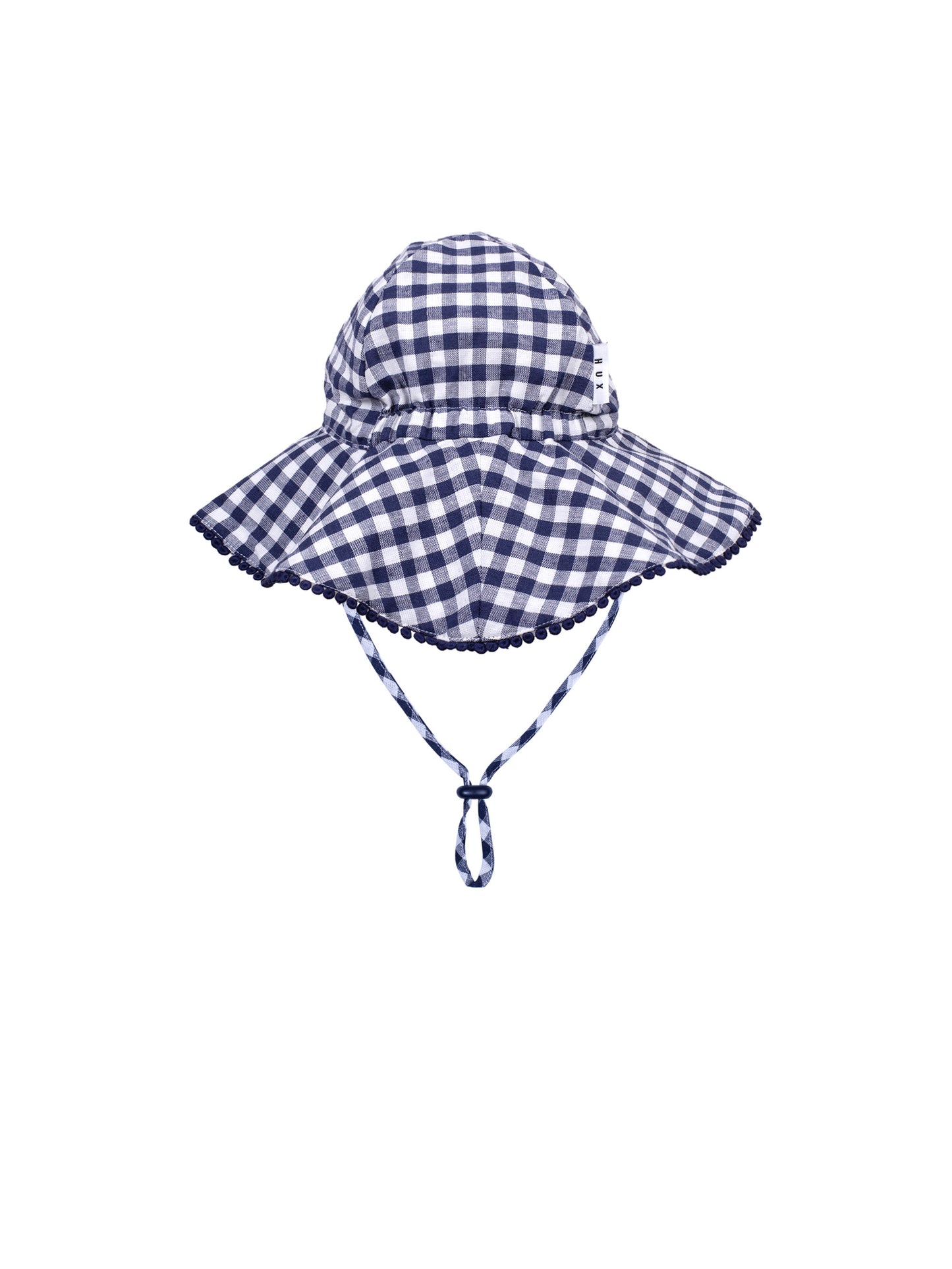FRILLY SUNHAT - CHERRY PIE CHECK