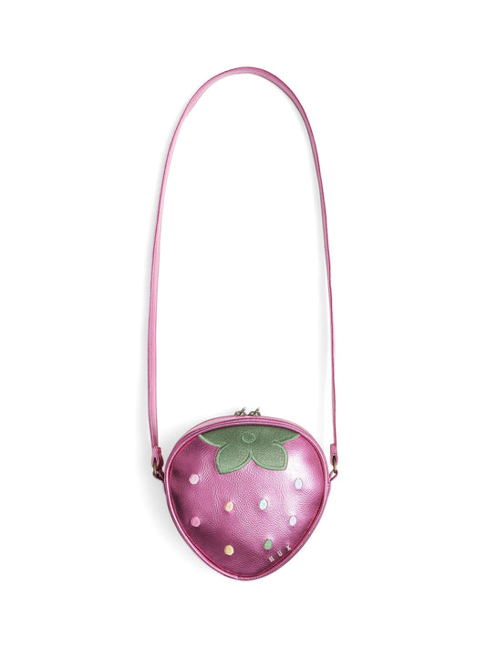 JUICY STRAWBERRY SHOULDER BAG - BERRY
