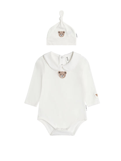 BABY'S FIRST OUTFIT - ROMPER & HAT
