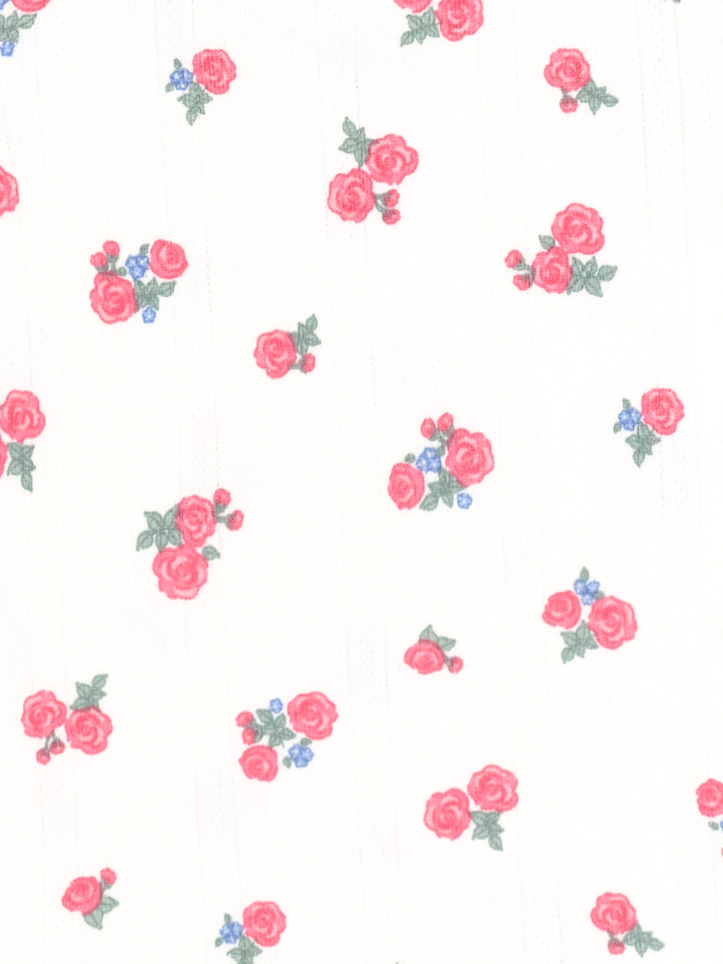 FLORAL POINTELLE S/LESS DRESS ROMPER AND HEADBAND