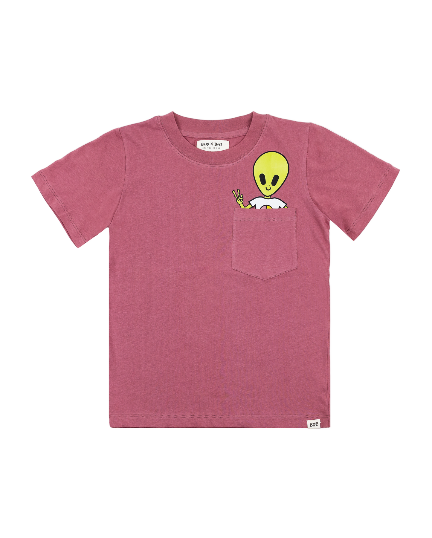 ALIEN BURGER TEE - HUCKLEBERRY