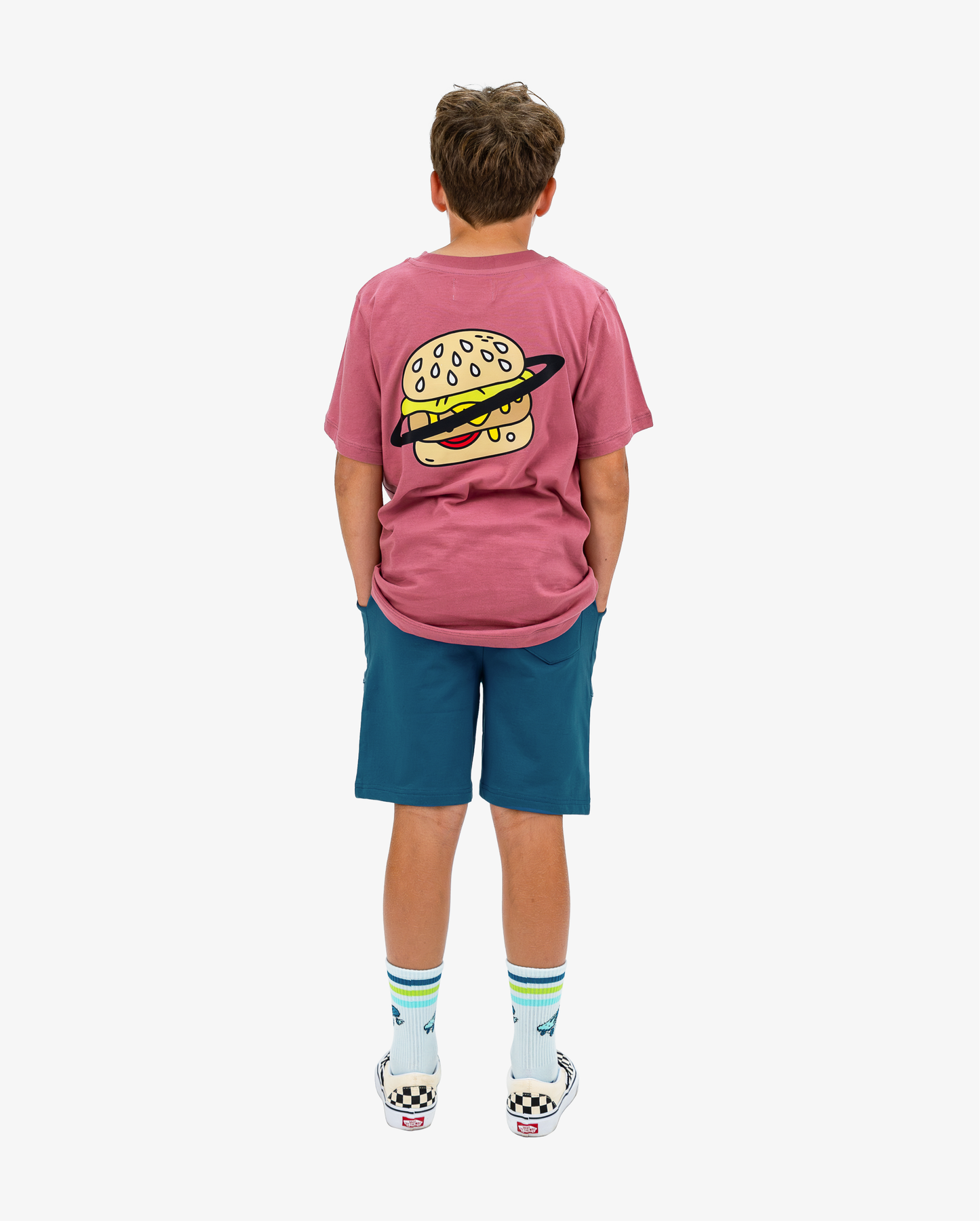 ALIEN BURGER TEE - HUCKLEBERRY