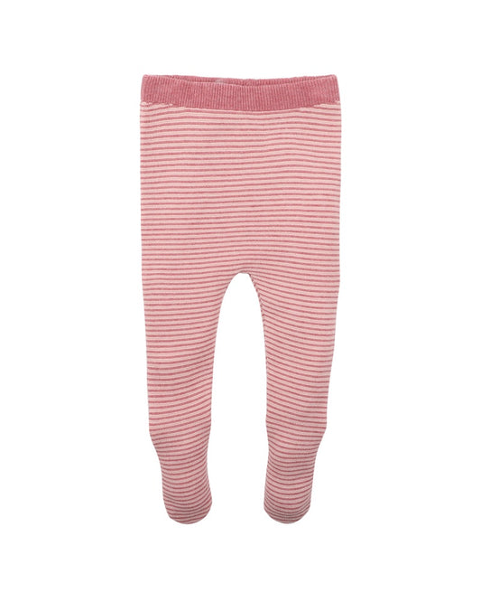 AUBREY STIPE KNITTED FOOTED LEGGING